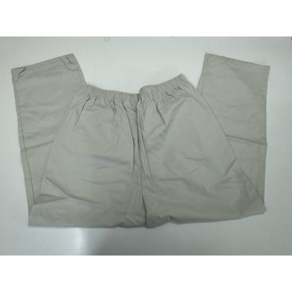 Appleseeds Womens Pants Size 16 Petite Stone Elastic Waist Pull On - Picture 5 of 12
